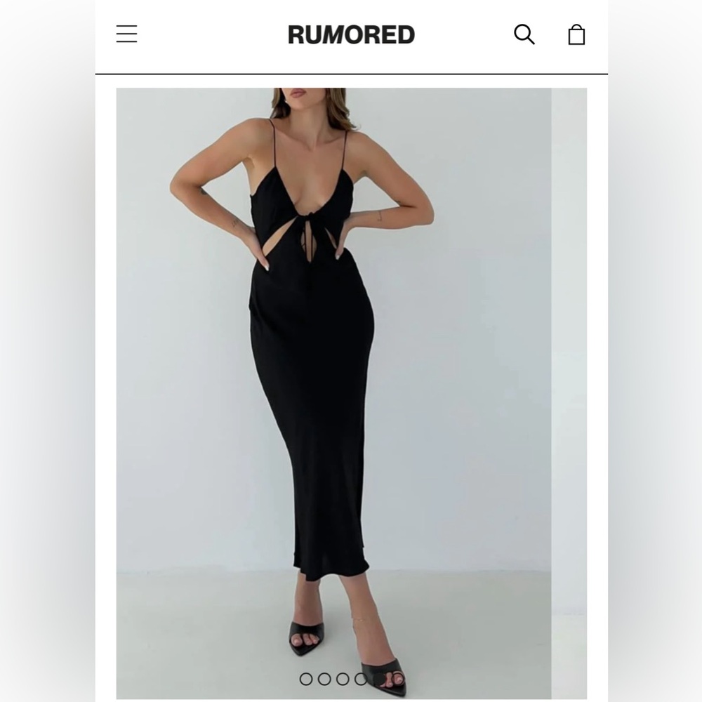 Rumored Brooklyn Baby Midi Dress